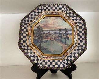 Mackenzie-Childs plate