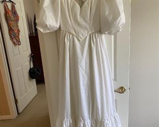 Vintage wedding dress