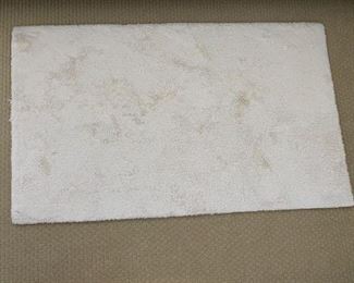 Pottery Barn rug: 27 1/2" x 45"