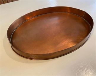 Copper tray by Martha Stewart