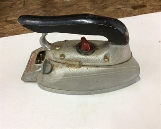 Old Electric Clothes Iron