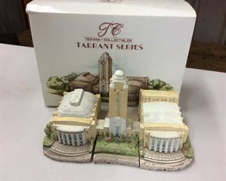 Texiana Collectibles  Tarrant Series  Modeled after Tarrant County Texas Buildings and landmarks