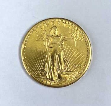 1927 Gold St. Gauden's $20 U.S. Coin