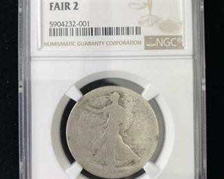1917-S Obv Low Baller Collection, NGC F-2 Straight