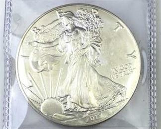 2017 American Silver Eagle, 1oz .999 Fine