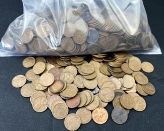 (1000) Lincoln Wheat Cents Collection