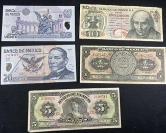 Mexico Currency Collection