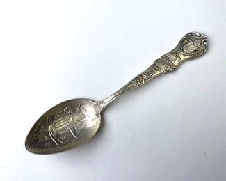 925 Sterling Silver Colorado Mining Spoon, Vintage