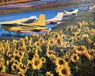Seaplanes and sunflowers - both to brighten your day!