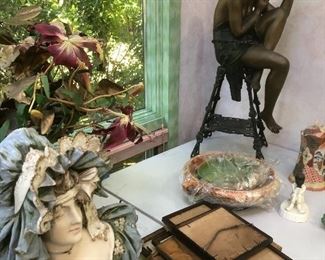 Bronze Deco style figure