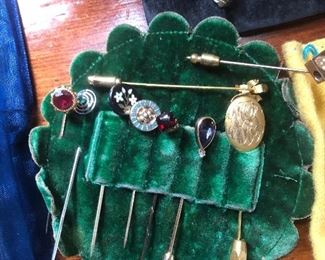 Gold sterling and costume