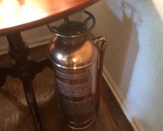 Brass extinguisher
