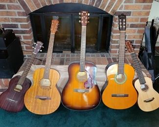 Guitars and Ukuleles