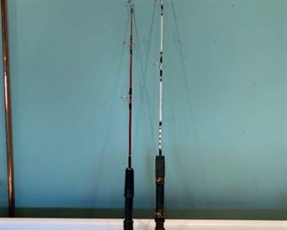 2 Ice Fishing Rods