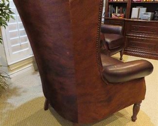 The back and sides are cow hide.