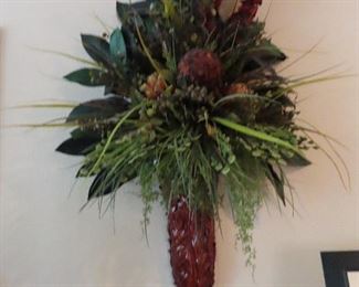 Wall Floral Arrangement - We do have 2 of these.