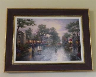 Thomas Kinkade Painting