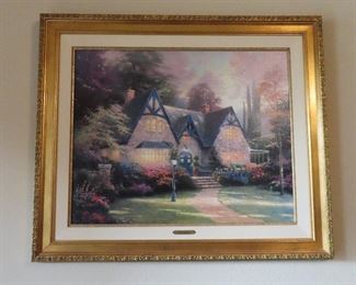 Thomas Kinkade Painting - Winsor Manor 