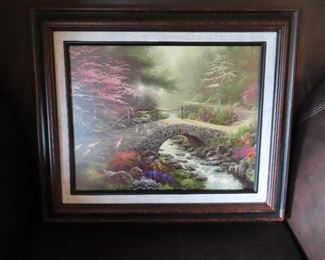 Thomas Kinkade Painting