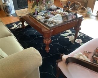 8 x 11 rug.  Was professionally cleaned..  $125
