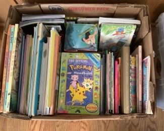 Box of children’s books