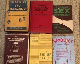Collection of  vintage books.