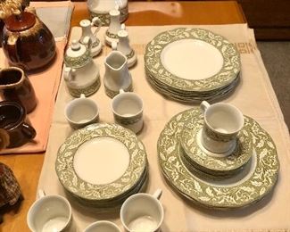 English Staffordshire Sterling, “Renaissance” made in England,  42 pieces
