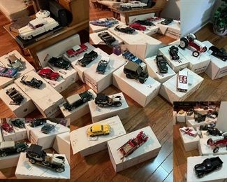 Danbury Mint and  Franklin Mint Precision Models  scale of 1:24 and 1:12