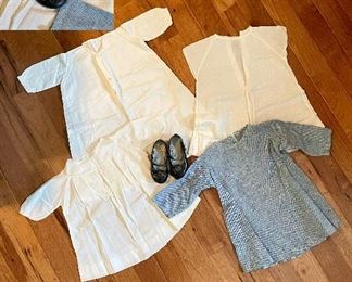 Vintage baby clothes, shoes (Scamperoos)