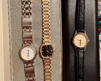 Vintage ladies watches: Eastman, Croton, Whitnauer and Gruen