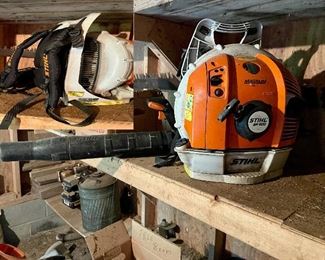 Stihl BR 600 backpack blower Magnum