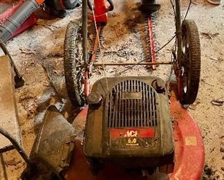 ACE push mower 6.0 horse power, 22” High Wheel - Mulch - Mow D01442 AC