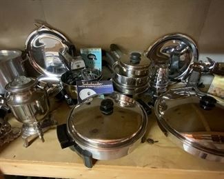 Saladmaster Pots & Pans & Food Processor