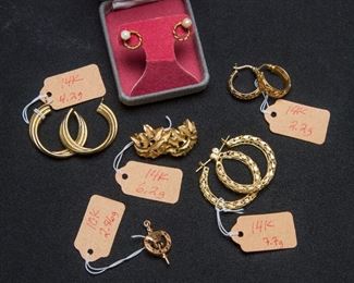 10k & 14K Gold Jewelry