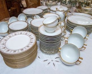 Wedgewood and Limoges China Service