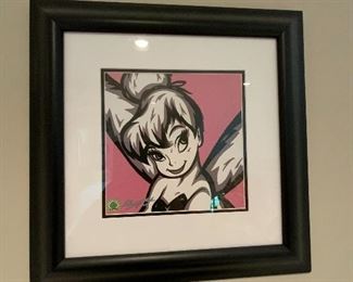Tinkerbell in the House! Lithograph Signed by Allison Lefcort