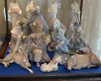 Lladro Nativity (sold as a set)
