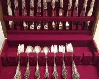 Gorham Sterling Silver King Edward Flatware Service for 12 ~ 5 piece place setting