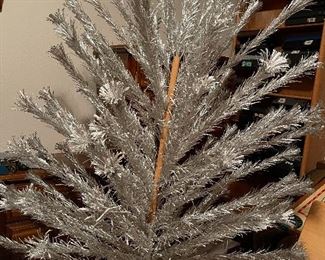 7 foot evergleam vintage Christmas tree. Box included.