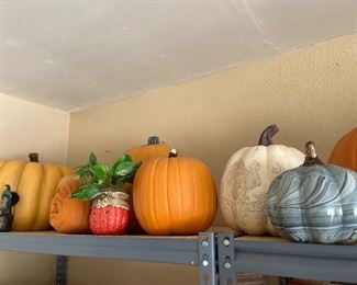 Halloween decor 
Pumpkin decor 