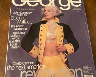 Inaugural issue of GEORGE magazine 