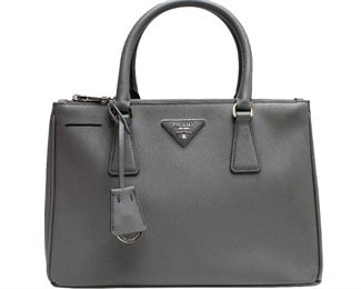 main Grey PRADA HANDBAG