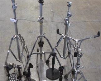 DRUM STANDS , FOOT PEDALS, KITS