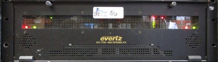 EVERTZ 7700 BOX WITH HD CARDS