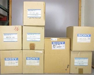 SONY PARTS SCANNERS