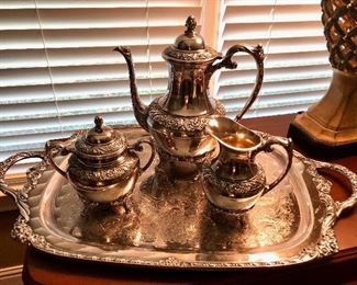 Rogers Bros. 1847 Heritage Silver Plate Coffee Service