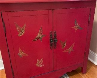 Red Chest 34”L x 17” W x 32”H