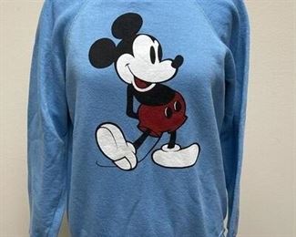 Mickey Mouse Blue Large Sweater
