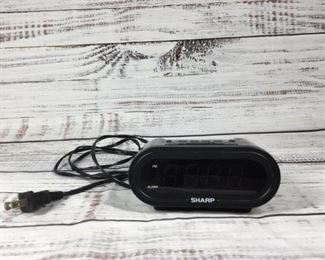 Sharp Alarm Clock with Dimmer