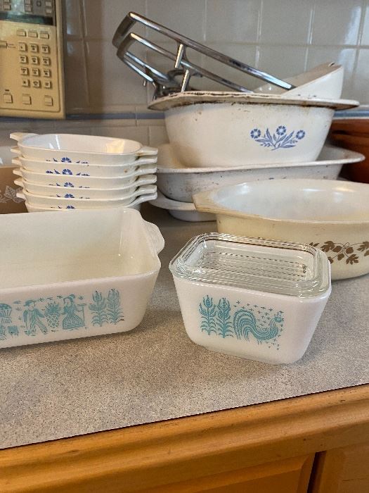 Collectible pyrex